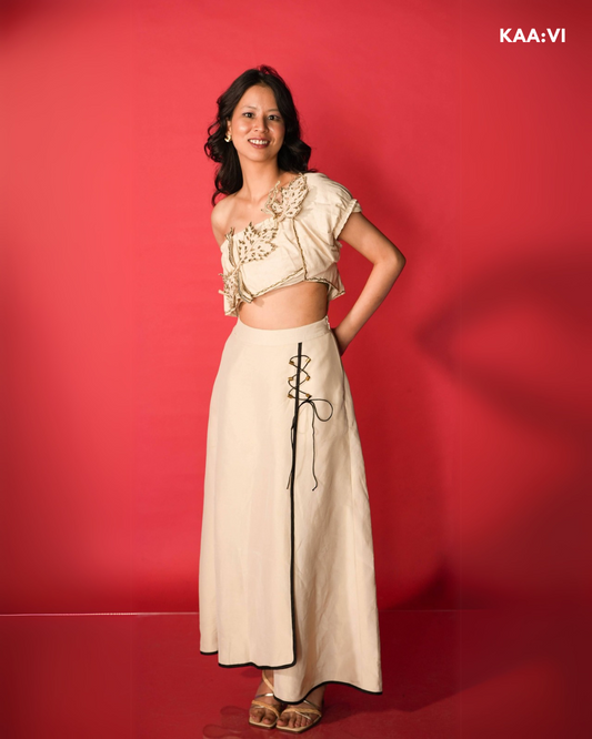 Ivory skirt
